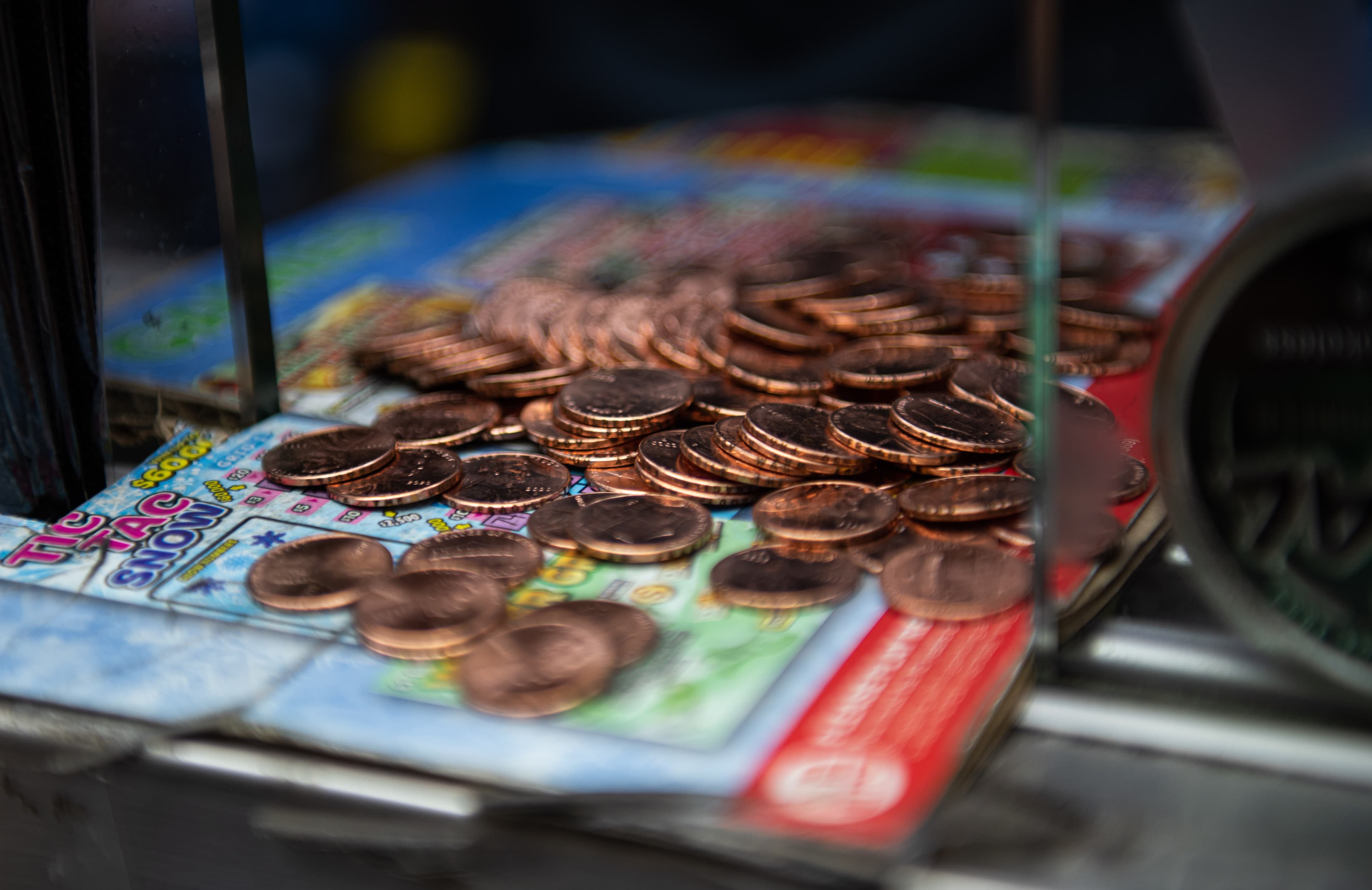 Jill Magid, Tender, 2020
120,000 edge-engraved 2020 US pennies
Documentation image by Leandro Justen
Courtesy of the artist, Creative Time, New York, and LABOR, Mexico City