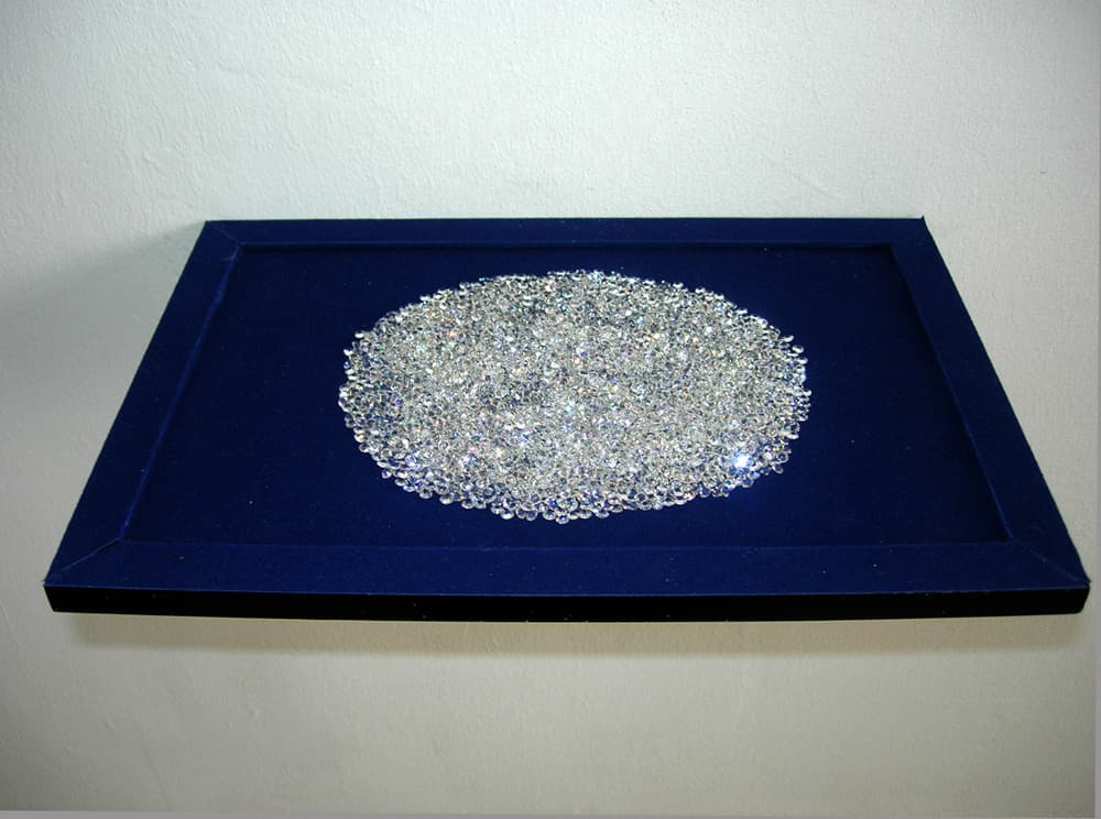 The Salem Diamonds (Detail), 3,489 crystals. 2006