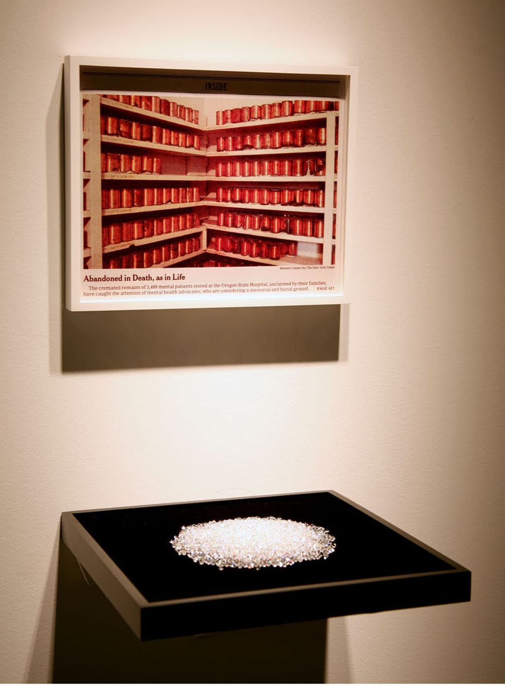 The Salem Diamonds, Installation at Gagosian, 2007